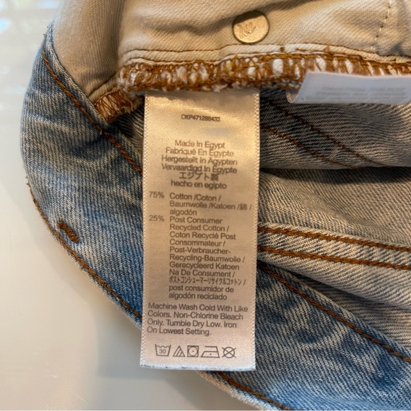 Madewell The Mom Jean Short - Size 27 - Picture 8 of 9
